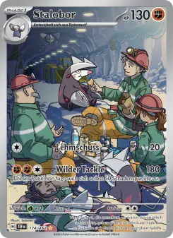 Pokémon-Karte Stalobor 174/162