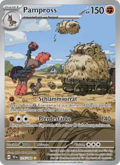 Pokémon-Karte Pampross 175/162
