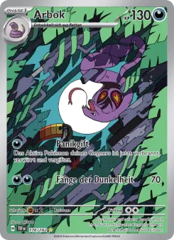 Pokémon-Karte Arbok 176/162