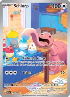 Pokémon-Karte Schlurp 180/162