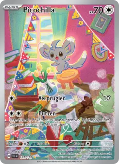 Pokémon-Karte Picochilla 182/162