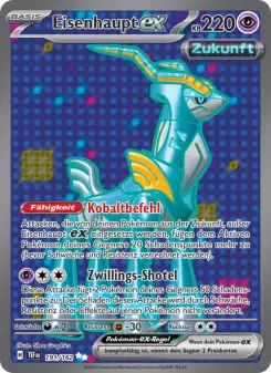 Pokémon-Karte Eisenhaupt-ex 191/162