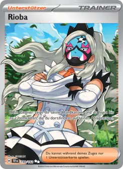 Pokémon-Karte Rioba 199/162