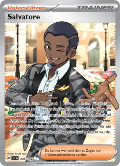 Pokémon-Karte Salvatore 202/162