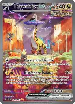 Pokémon-Karte Furienblitz-ex 208/162