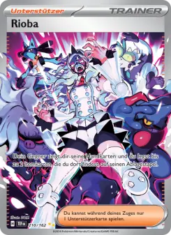 Pokémon-Karte Rioba 210/162