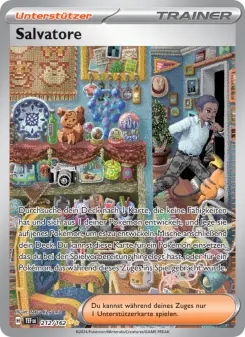 Pokémon-Karte Salvatore 212/162