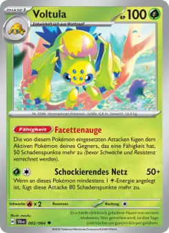 Pokémon-Karte Voltula 002/064