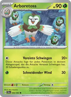 Pokémon-Karte Arboretoss 004/064