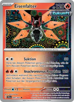 Pokémon-Karte Eisenfalter 009/064