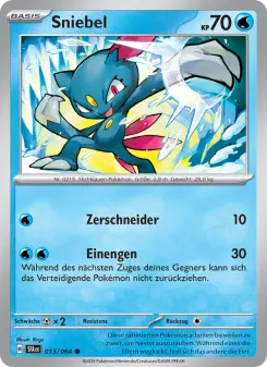 Pokémon-Karte Sniebel 013/064