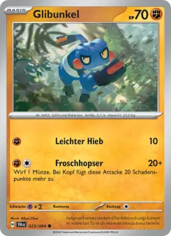 Pokémon-Karte Glibunkel 023/064