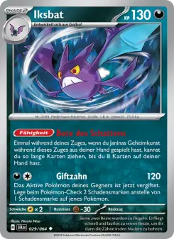 Pokémon-Karte Iksbat 029/064