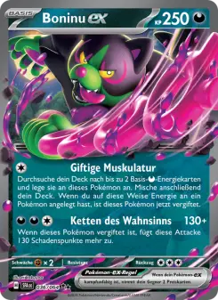 Pokémon-Karte Boninu-ex 036/064