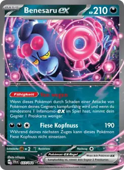 Pokémon-Karte Benesaru-ex 037/064