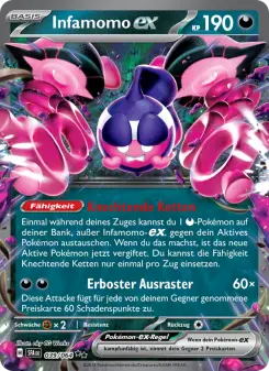 Pokémon-Karte Infamomo-ex 039/064