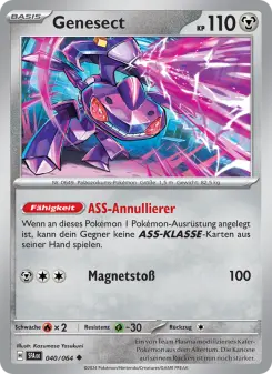 Pokémon-Karte Genesect 040/064