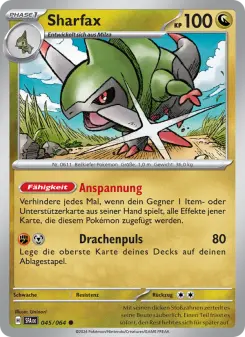 Pokémon-Karte Sharfax 045/064