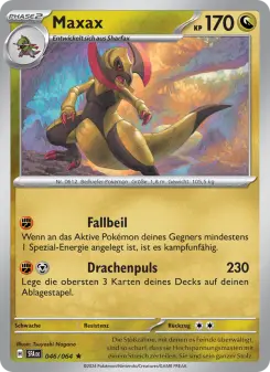 Pokémon-Karte Maxax 046/064