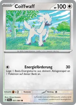 Pokémon-Karte Coiffwaff 051/064