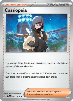 Pokémon-Karte Cassiopeia 056/064