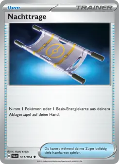 Pokémon-Karte Nachttrage 061/064