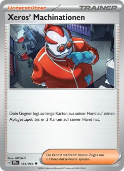 Pokémon-Karte Xeros' Machinationen 064/064
