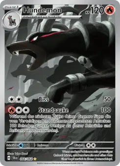 Pokémon-Karte Hundemon 066/064