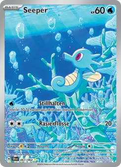 Pokémon-Karte Seeper 067/064