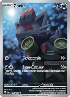 Pokémon-Karte Zorua 075/064
