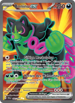 Pokémon-Karte Boninu-ex 082/064
