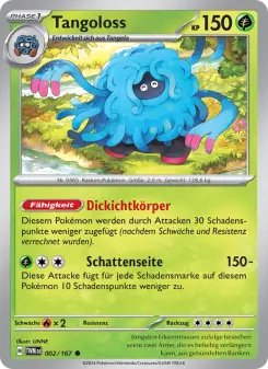 Pokémon-Karte Tangoloss 002/167