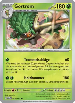 Pokémon-Karte Gortrom 016/167