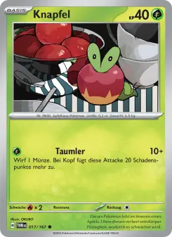 Pokémon-Karte Knapfel 017/167