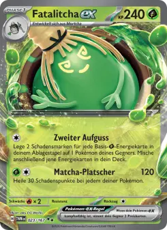 Pokémon-Karte Fatalitcha-ex 023/167
