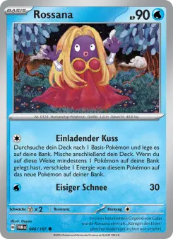Pokémon-Karte Rossana 046/167