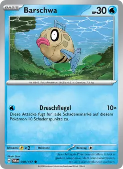 Pokémon-Karte Barschwa 049/167