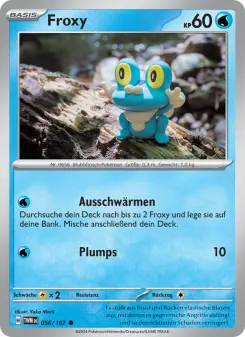 Pokémon-Karte Froxy 056/167