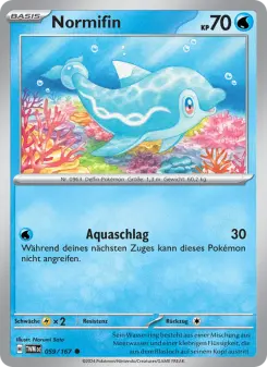 Pokémon-Karte Normifin 059/167