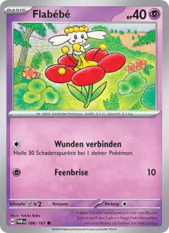 Pokémon-Karte Flabébé 086/167