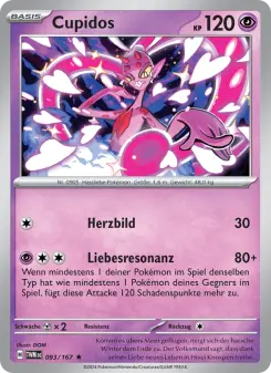 Pokémon-Karte Cupidos 093/167