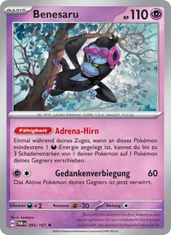 Pokémon-Karte Benesaru 095/167