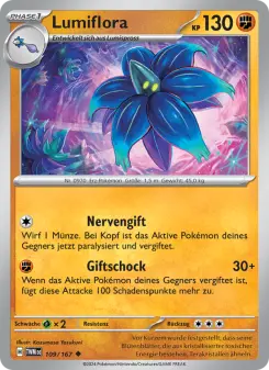 Pokémon-Karte Lumiflora 109/167