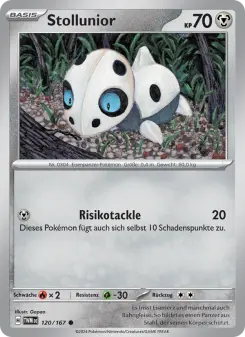 Pokémon-Karte Stollunior 120/167