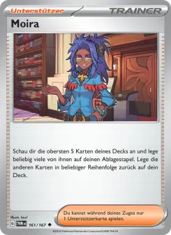 Pokémon-Karte Moira 161/167