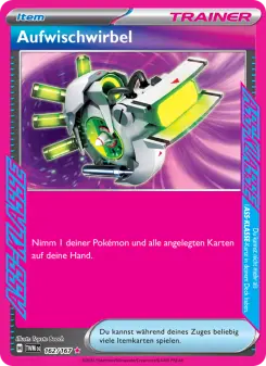 Pokémon-Karte Aufwischwirbel 162/167