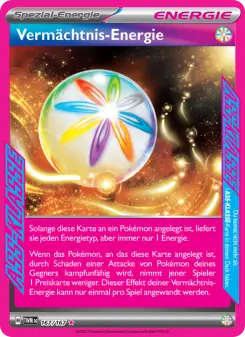 Pokémon-Karte Vermächtnis-Energie 167/167