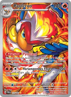 Pokémon-Karte Panferno 173/167
