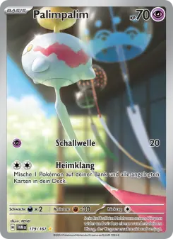 Pokémon-Karte Palimpalim 179/167