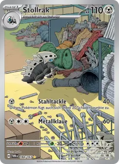 Pokémon-Karte Stollrak 184/167